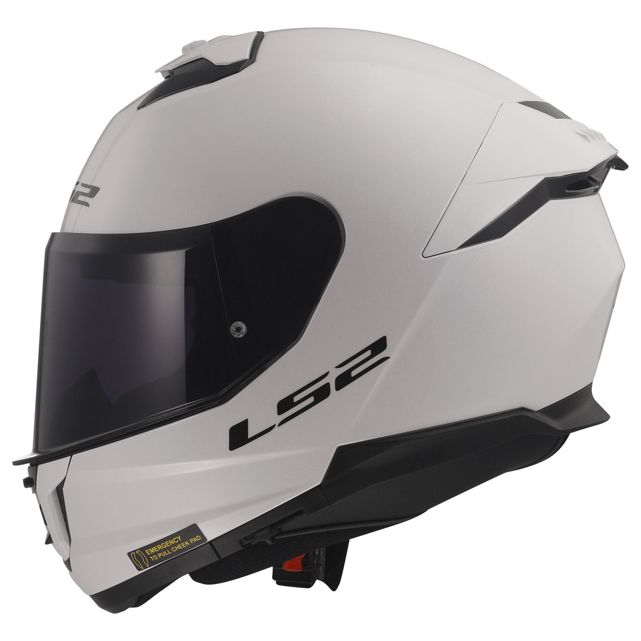 LS2 Stream II Gloss White Helmet - Speed Addicts